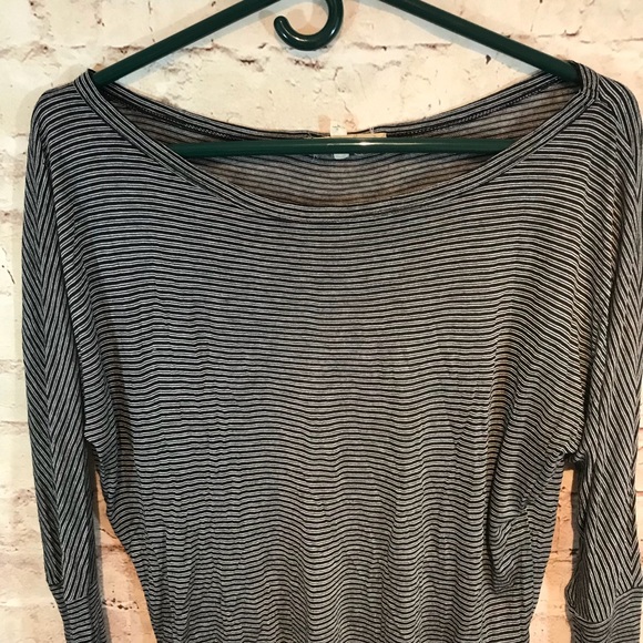 Soft Joie Sagittarius Striped Long Sleeve Blouse - Picture 2 of 7